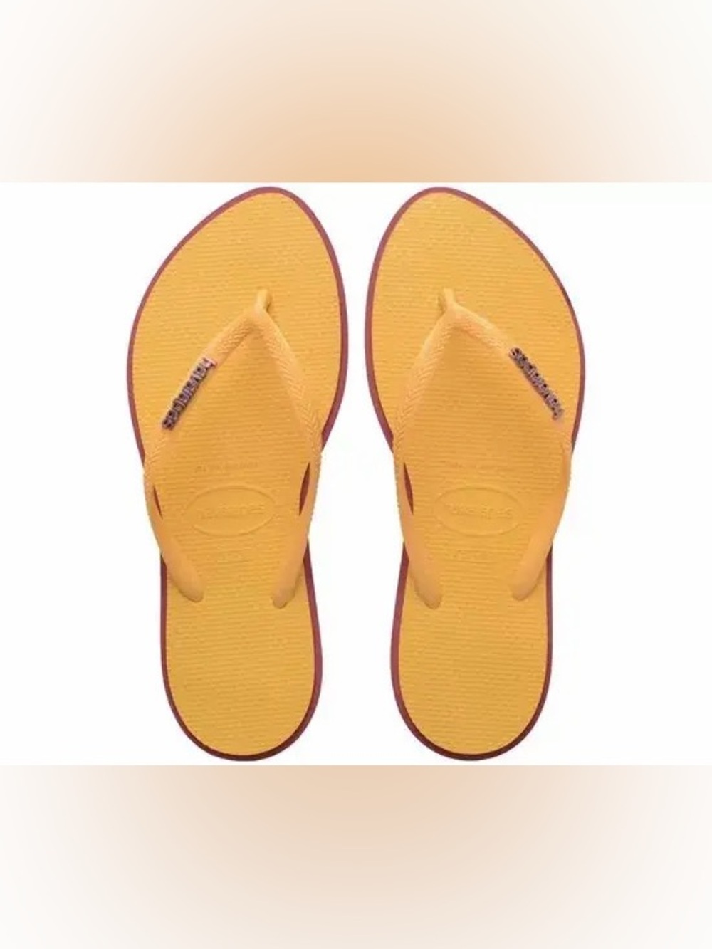 Havaianas Women’s Yellow Flip Flop Sandals